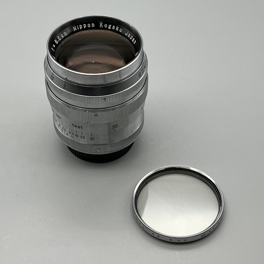 ニコン（Nikon） NIKKOR-P.C 8.5cm f2 Nippon Kogaku Japan ニッコール