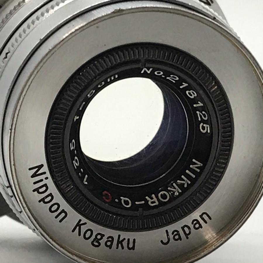 ニコン NIKKOR-Q・C 5cm f3.5 Nippon Kogaku Japan ニッコール ニコン NIKKOR-Q・C 5cm f3.5 Nippon Kogaku Japan ニッコール