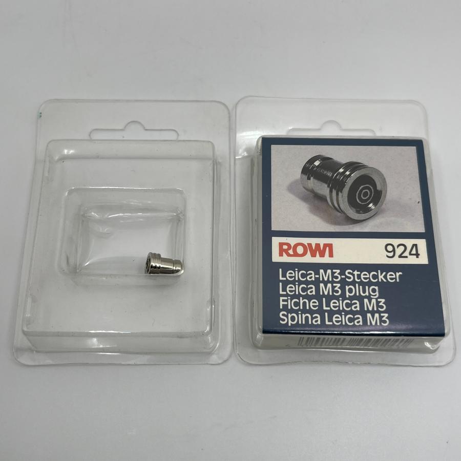 ライカMシステム ROWI 924 Leica M3 PLUG シンクロソケットアダプター