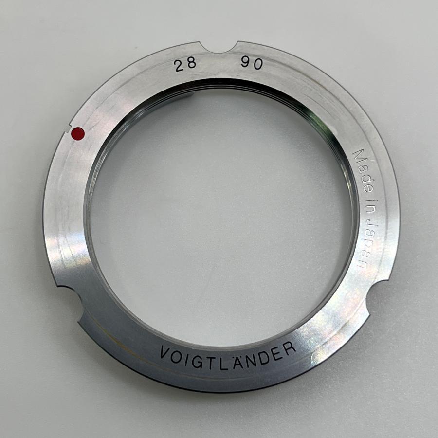 Voigtlander ホクトレンダー　アダプターリングカメラレンズ　G-112 Voigtlander VOIGTLANDER M-Bayonet ADAPTER RING 28-90
