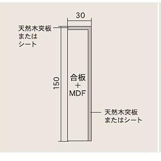玄関巾木 杢シリーズ 30×150×1950 東洋テックス｜seibumokuzai｜02