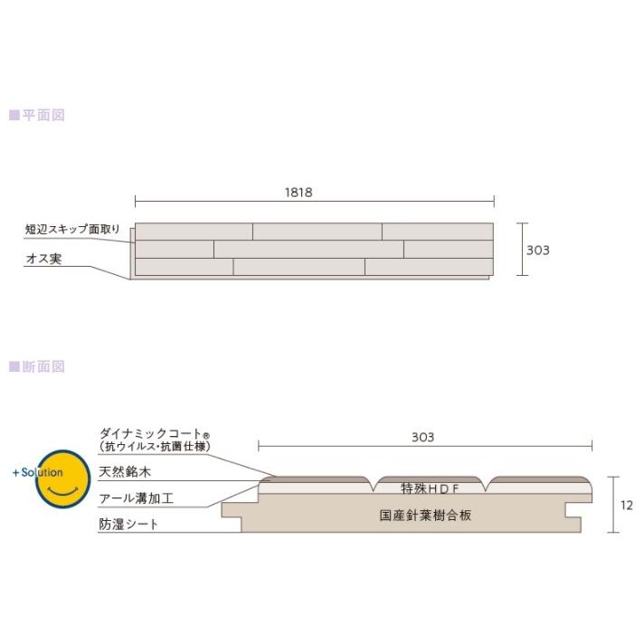 東洋テックス（TOYOTEX） 彩シリーズ E23S・E24S 床材 約2畳 1坪入り