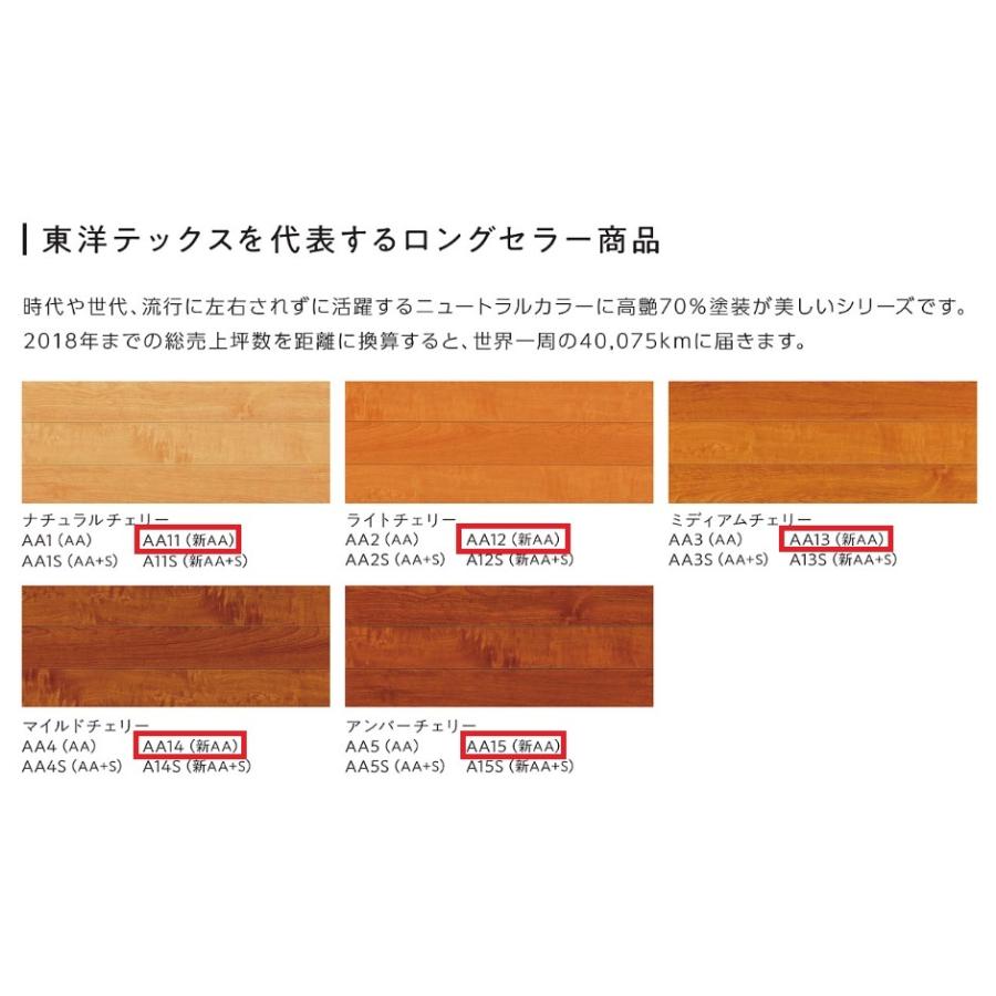 【処分特価】　東洋テックス　フロア　【1坪限り】 東洋テックス（TOYOTEX） JXシリーズ 床材 フローリング材 横溝なし