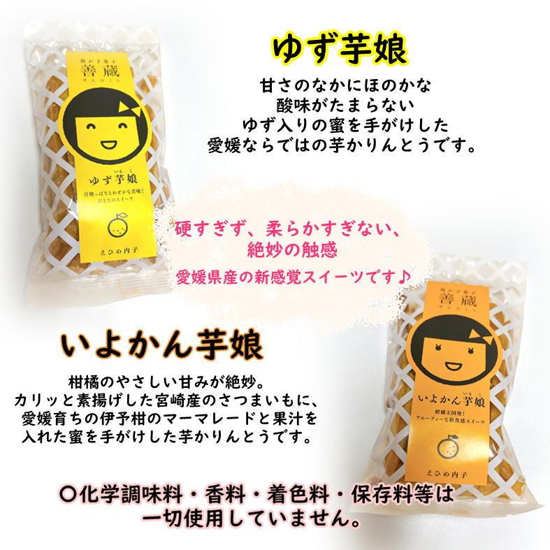 いよかん芋娘 ゆず芋娘のセット 芋けんぴ 10袋入り せいぶ青果 通販 Yahoo ショッピング