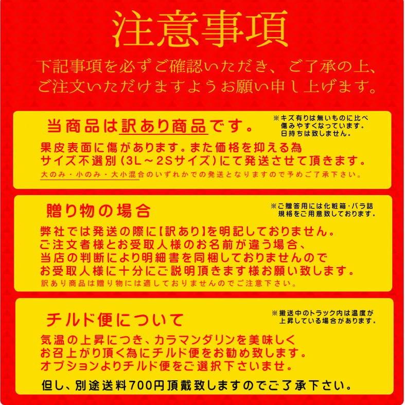 訳あり 愛媛県産 カラマンダリン 約5kg｜seibuseika｜08