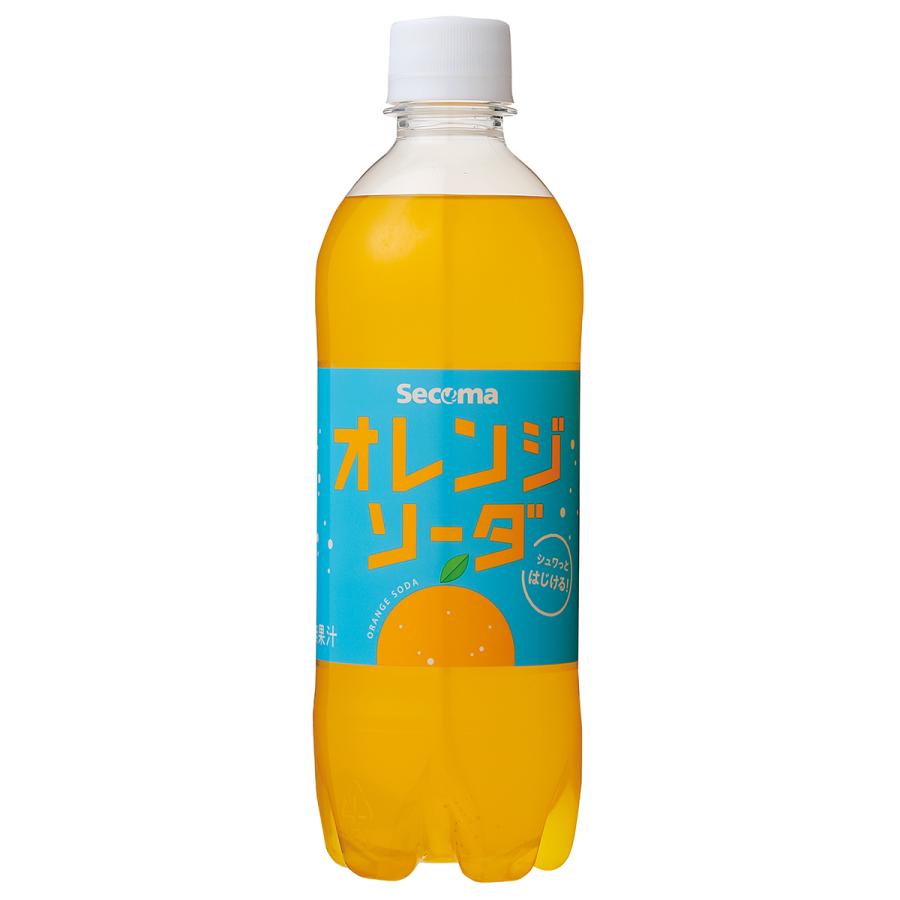 Secoma（セコマ） セイコーマート オレンジソーダ500ml 24本入 ペット