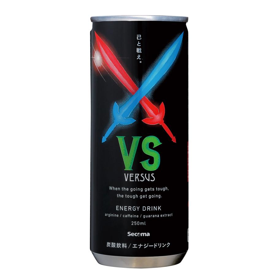 セイコーマート　Secoma　VERSUS（バーサス）　250ml　30缶　セコマ　エナジードリンク　カフェイン　アルギニン　ガラナエキス　箱買い｜seicomartonline