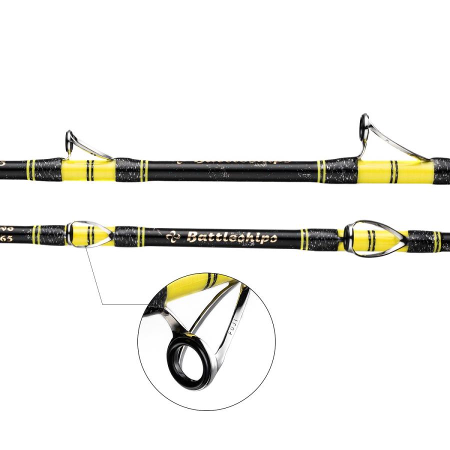 バトルシップス 総糸巻 150-150M ブラックイエロー イカ バトルシップス 総糸巻 150-150M ブラックイエロー イカ