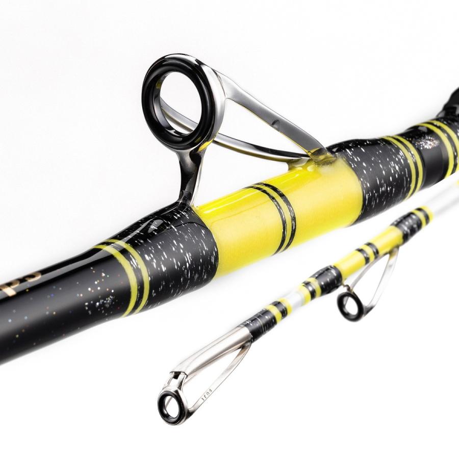 バトルシップス 総糸巻 165-150M ブラックイエロー イカ バトルシップス 総糸巻 165-150M ブラックイエロー イカ