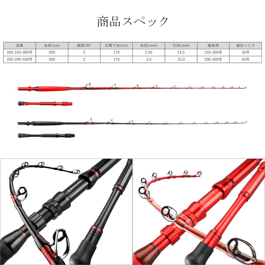 振出し舟竿　50-360、80-350（２本セット） compass1586506609.jpg