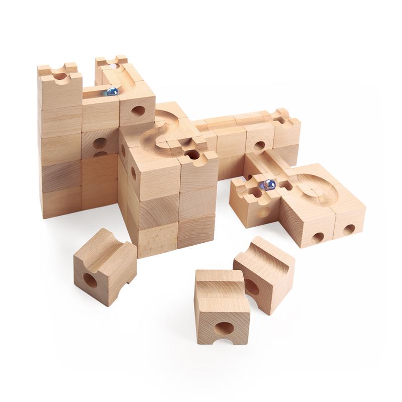 スタンダード 54ピース 知育玩具 積み木 脳トレパズル 木のおもちゃ 玉転がし 知育遊び お誕生日 クリスマス プレゼント 即発 送料無料 商品情報 mm