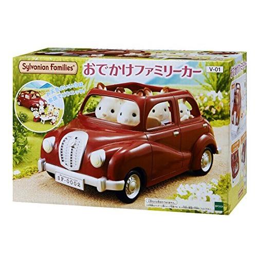 柔らかい シルバニアファミリー おでかけファミリーカー V-01 - 人形