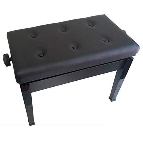 （日本製）ワイドピアノ椅子 AW60 (黒)