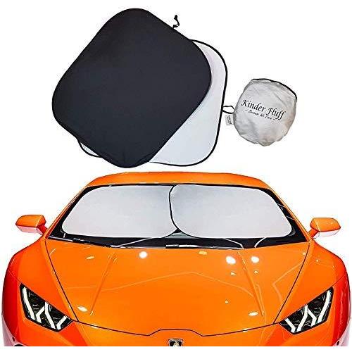 Kinder Fluff フロントガラスサンシェード 車のフロントガラスブロックの認定サンシェード99 87 紫外線車を涼しく保つ フロントガラス サンシェード 特大 Qv3mlbla5f 自動車 Gradbound Com