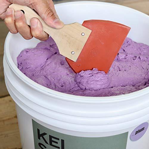 珪藻土　塗り壁　壁材　塗料　PLASTER　TYPE　KEISOUDO　(18kg,　PLUM)