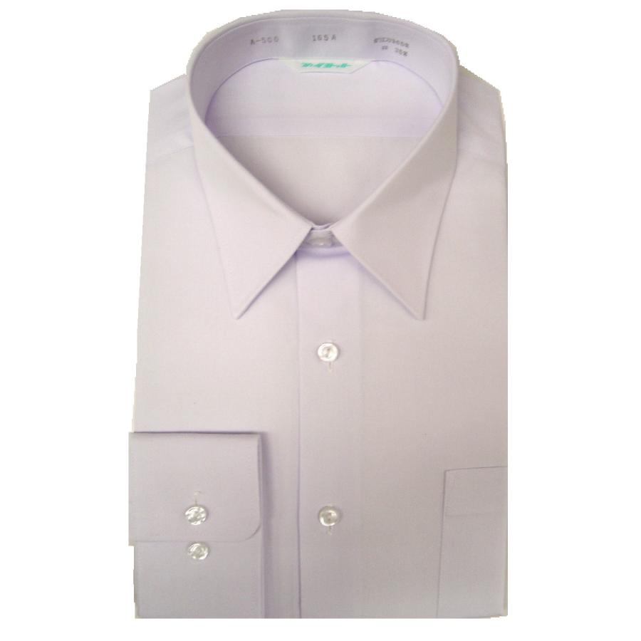 学生服 スクールシャツ カッターシャツ 長袖 180B A-500 ポリ65％/ 綿