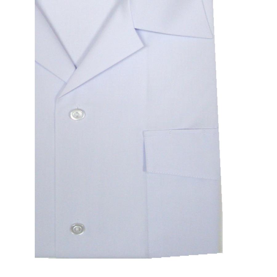 カンコー 学生服 スクール開襟シャツ 半袖 165A~190A  KANKO Room Dry 両ポケットふた付き KN4882 ボーイズ ホワイト | KANKO | 03