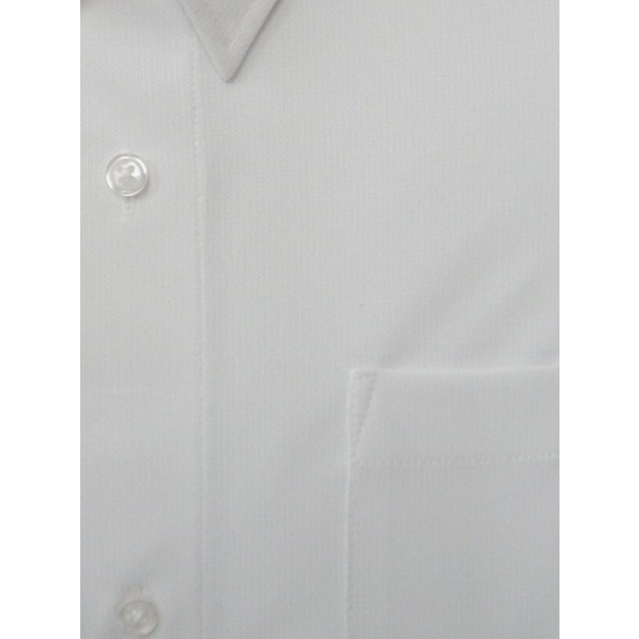 ベンクーガー 学生服 スクールシャツ カッターシャツ 半袖 145A〜190A BENCOUGAR UA-226 やわらかニット ポリエステル100％ ボーイズ ホワイト |  | 03
