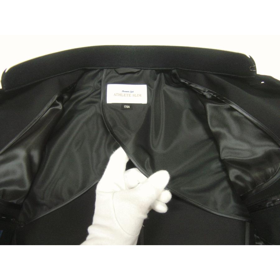 学生服 学ラン ベンクーガー Bencougar 155A〜190A  ATHLETE SLIM アスリートスリム ポリエステル100％ 品番AS561 ボーイズ ブラック  　 |  | 07