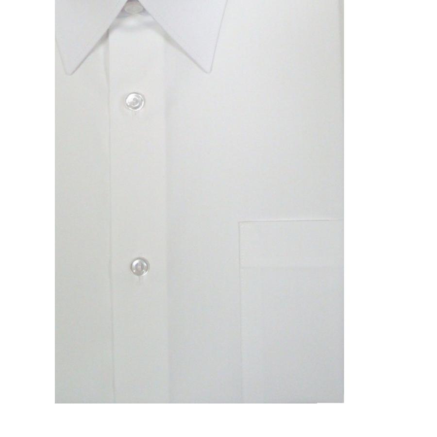 カンコー 学生服 スクールシャツ 半袖 155A~160A KANKO KN4750 墨おち加工 ボーイズ ホワイト | KANKO | 03