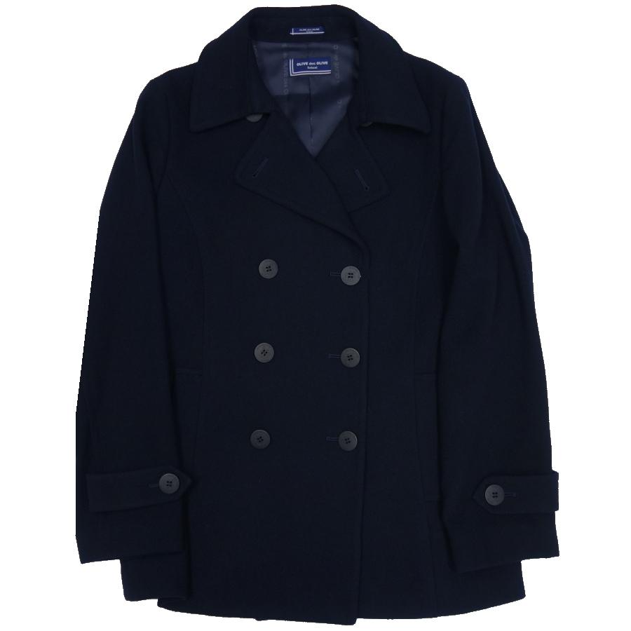 OLIVE des ピーコート スクールコート 通学 学生 シンプル OLIVE des ピーコート スクールコート 通学 学生 シンプル