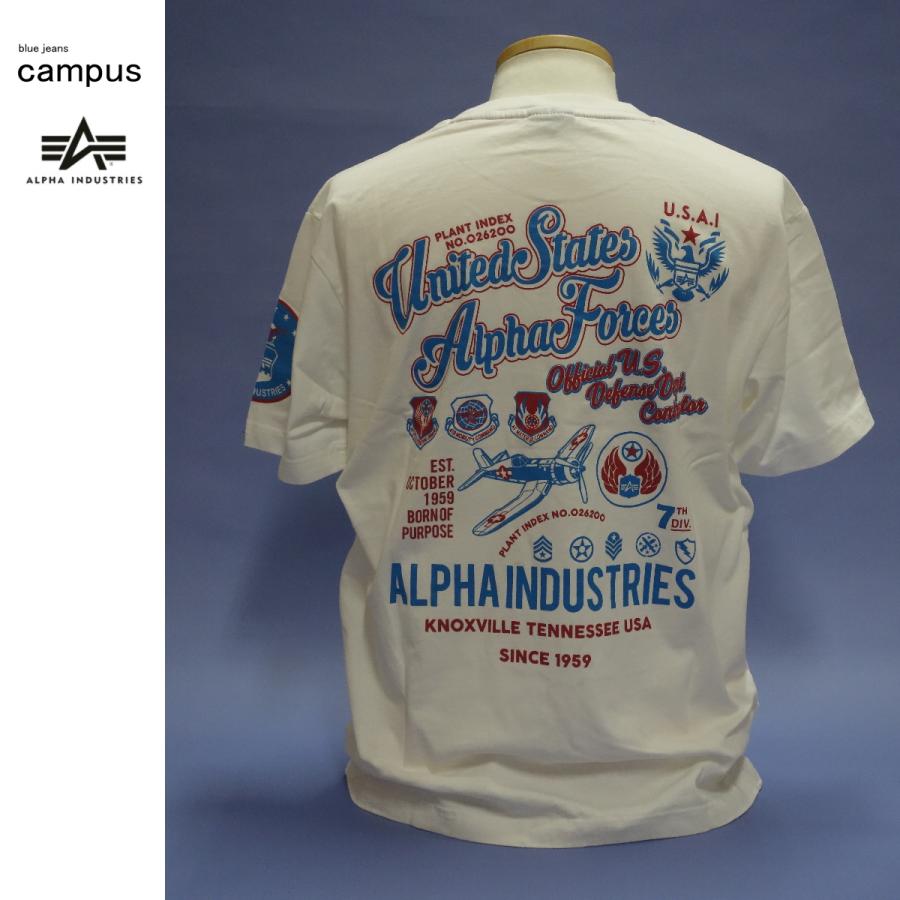 ALPHA INDUSTRIES / Tシャツ/L/コットン/KHK/TC1631-9003 Alpha Industries（アルファ・インダストリーズ） アルファ