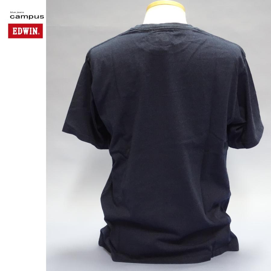 EDWIN（エドウィン） Tシャツ メンズ 半袖 インディゴ 藍染め EIN100