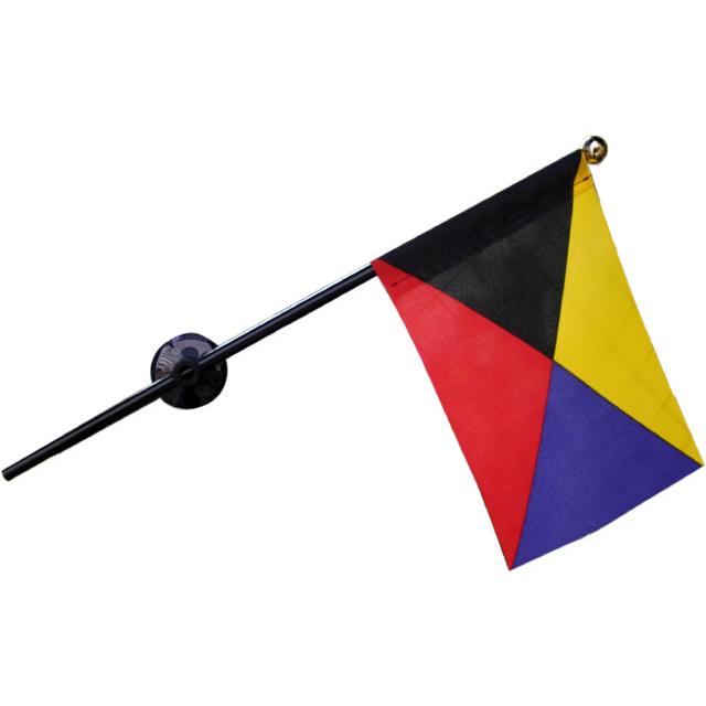 ミニフラッグ(Z旗)【国際信号旗グッズ】シグナルフラッグ 旗