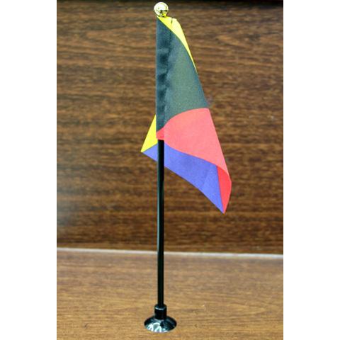 ミニフラッグ(Z旗)【国際信号旗グッズ】シグナルフラッグ 旗 吸盤 ポール 2WAY |  | 02