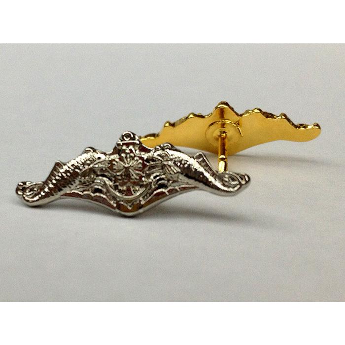 海上自衛隊グッズ【 ミニき章ピンバッチ(海上自衛隊・潜水艦き章) 】自衛隊グッズ記章 徽章 ドルフィン ピンズ バッチ ピンバッジ ピンブローチ |  | 01