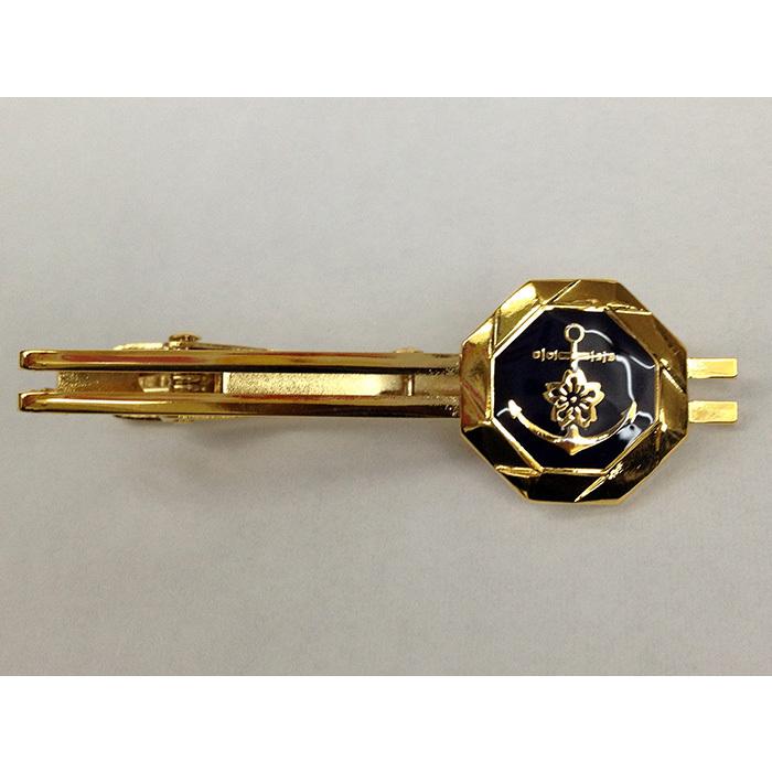 ネクタイピン(桜イカリ[八角紺])【海上自衛隊グッズ・自衛隊グッズ
