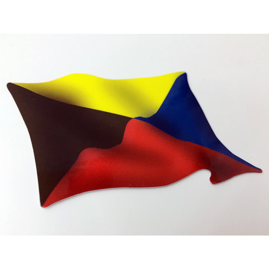 ステッカー[Z旗なびき]【海上自衛隊グッズ・自衛隊グッズ】シール 耐水性 ビニール素材 おしゃれ スーツケース 車 バイク ヘルメット |  | 01