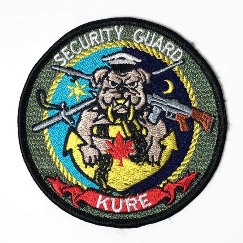 自衛隊 ワッペン 【 ( 呉陸警隊 ) ベルクロ付 】 海上自衛隊グッズ