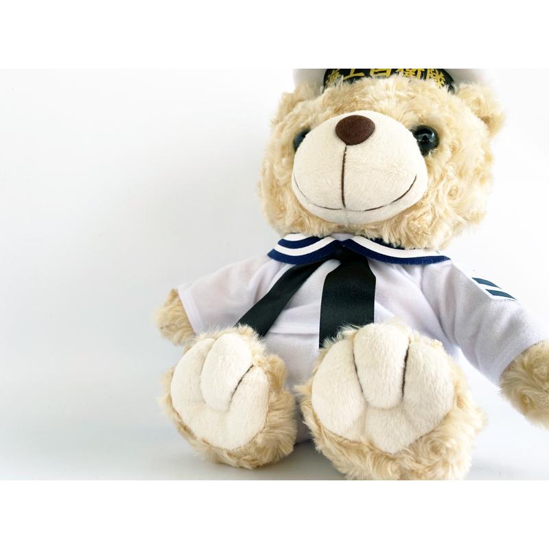 海上自衛隊 グッズ【 セーラーベア ぬいぐるみ 35cm( 白 ・ 夏服