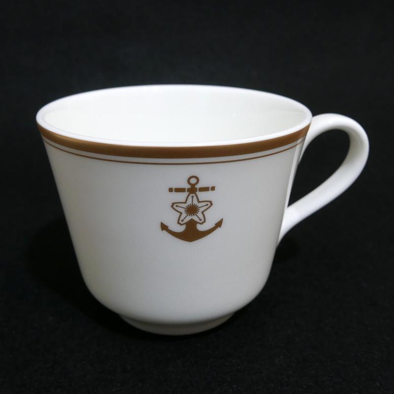 ナルミ コーヒーカップ＆ソーサー2客セット（桜に錨）NARUMI 日本製