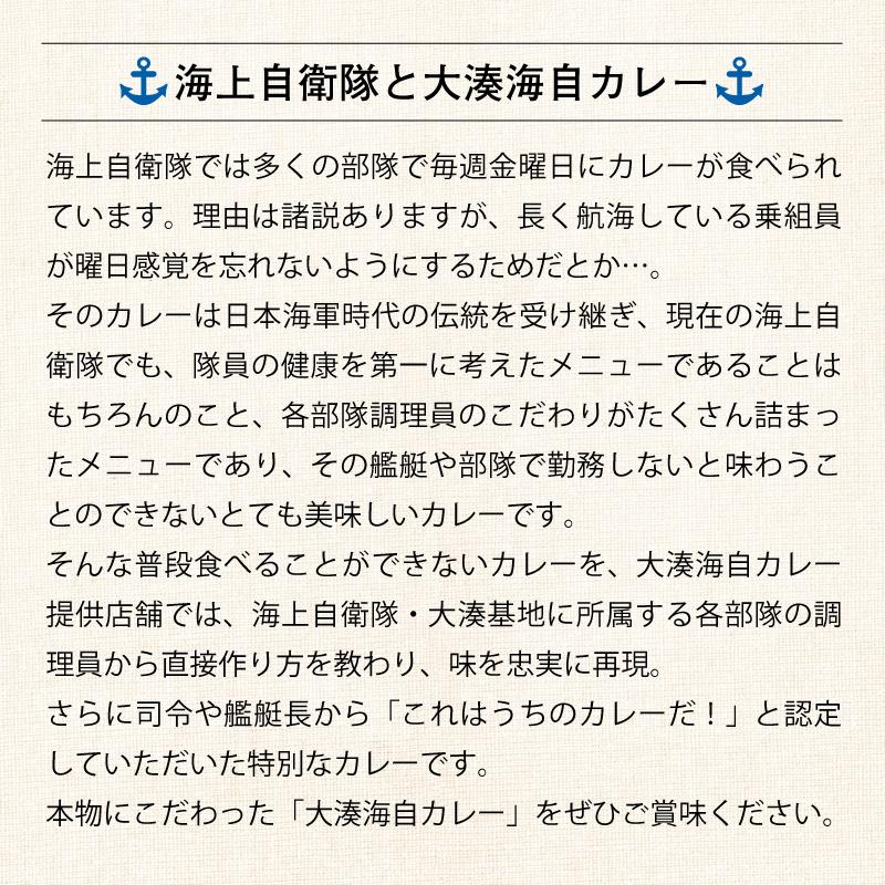 海上自衛隊 カレー レトルト おおみなと海自カレー（ 護衛艦おお