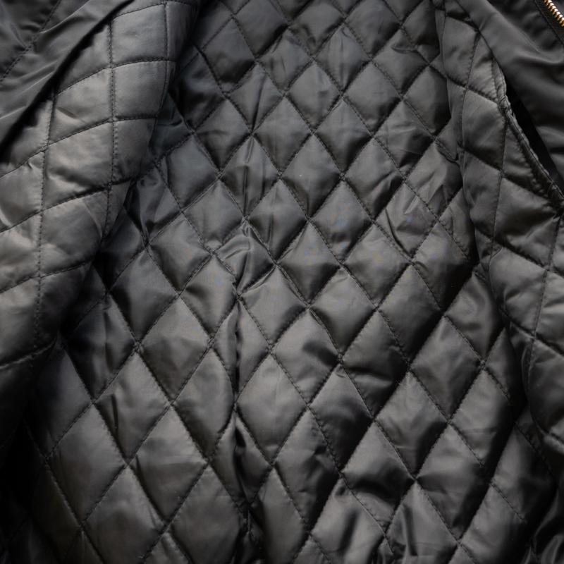 ポイント10倍】 海上自衛隊 簡易ジャンパー 襟ボア付き 黒 ワッペン