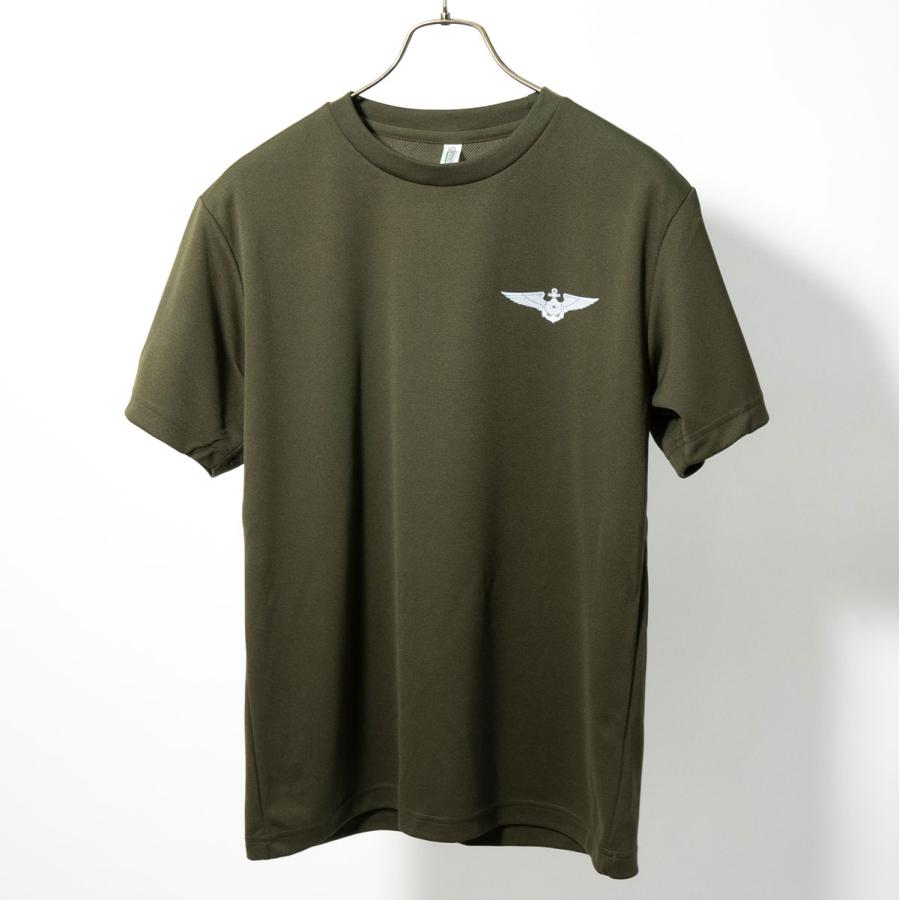 Tシャツ 海上自衛隊 ウイングマーク 左胸 自衛隊 ミリタリー ワンポイント メンズ 徽章 |  | 12