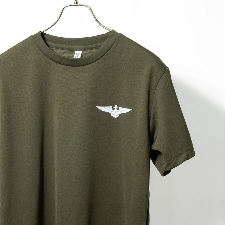 Tシャツ 海上自衛隊 ウイングマーク 左胸 自衛隊 ミリタリー ワンポイント メンズ 徽章 |  | 13