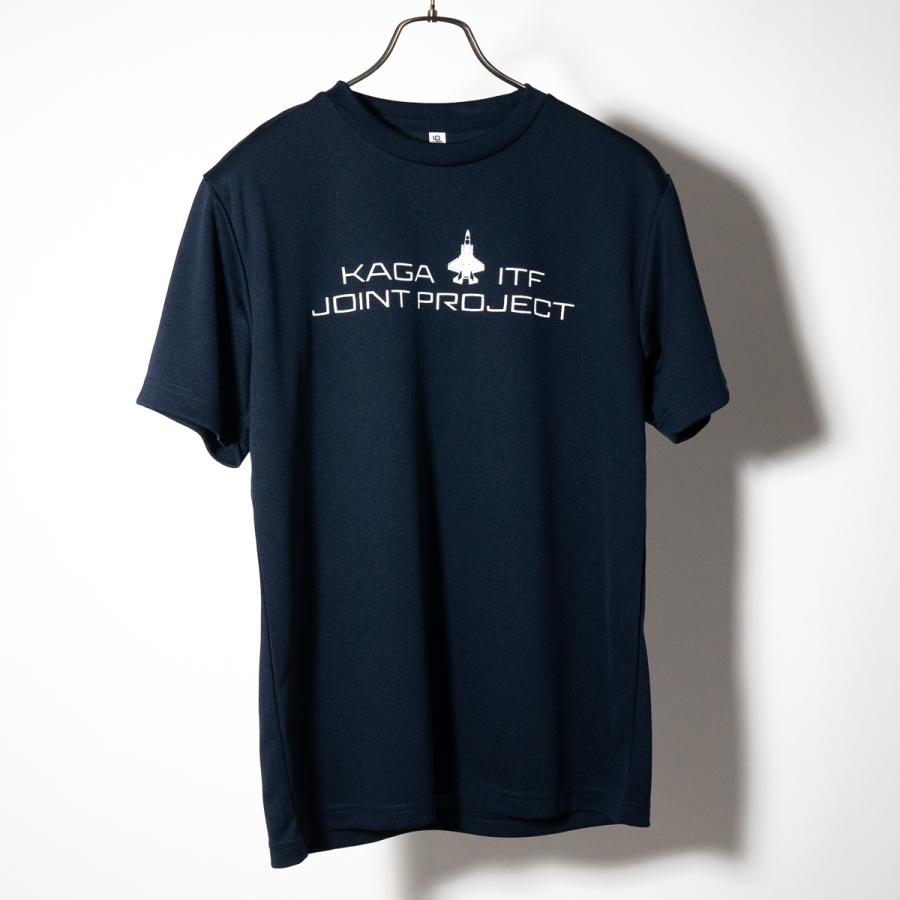 自衛隊 Tシャツ ( 護衛艦 「 かが 」F-35B艦上運用試験記念) 海上
