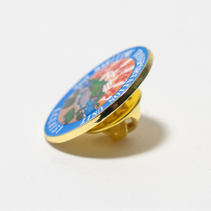 自衛隊 グッズ ピンバッチ ( 輸送艦にほんばれ ) LCU4151 海上自衛隊