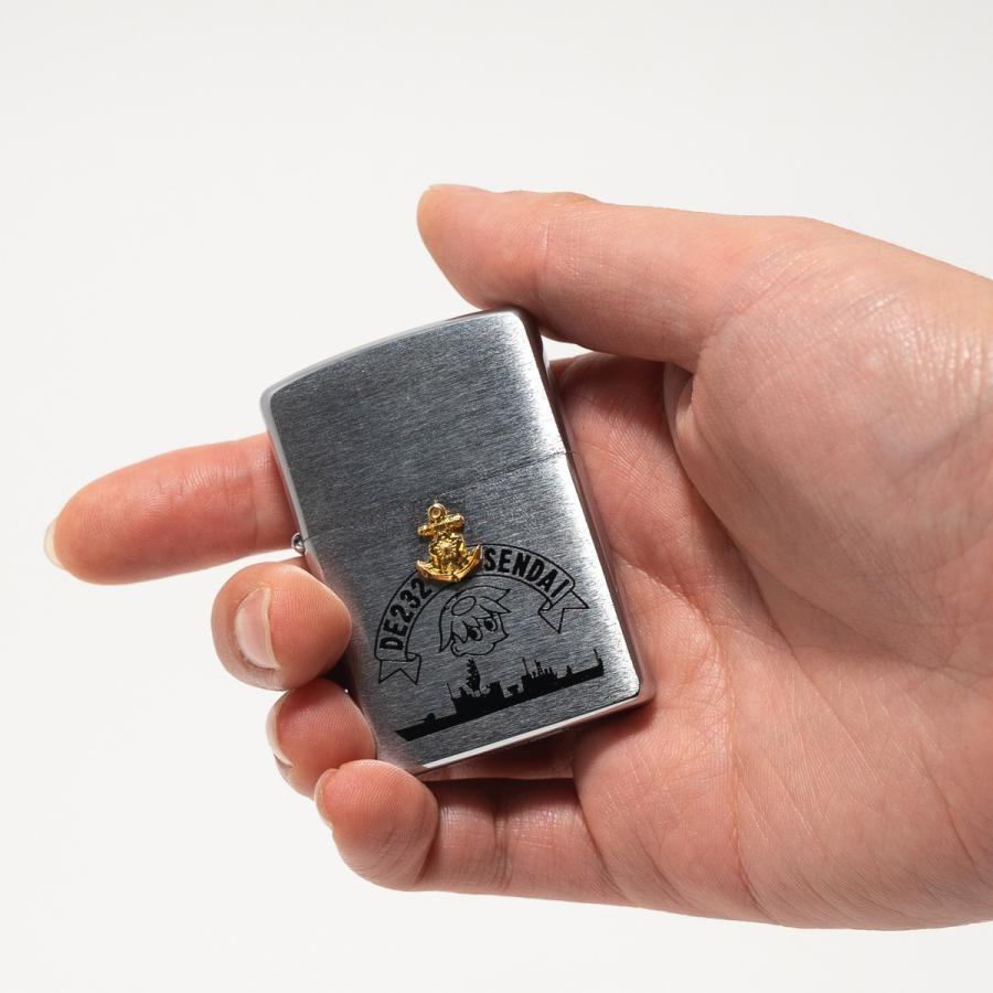 海上自衛隊 グッズ ZIPPO ( 護衛艦せんだい )  自衛隊グッズ 自衛隊 グッズ 海自 ジッポ Zippo ライター プレゼント ギフト |  | 01