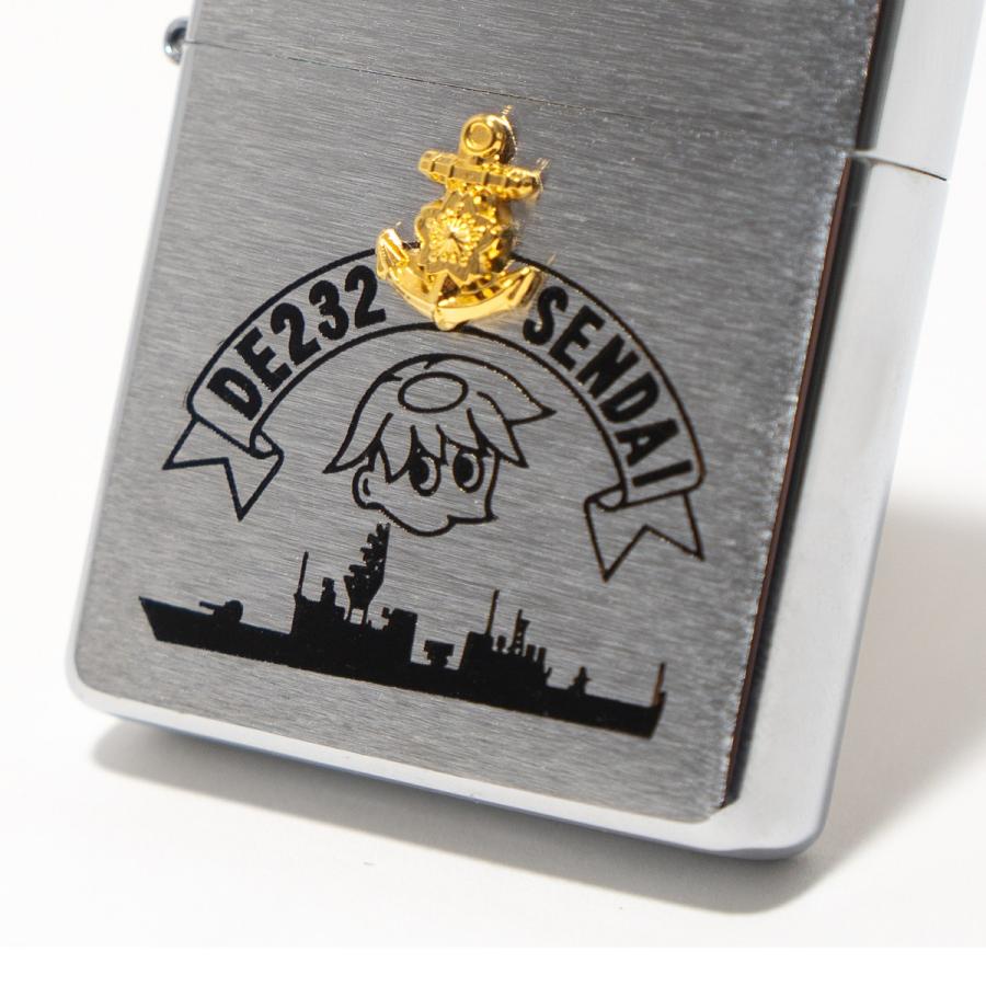 海上自衛隊 グッズ ZIPPO ( 護衛艦せんだい )  自衛隊グッズ 自衛隊 グッズ 海自 ジッポ Zippo ライター プレゼント ギフト |  | 06