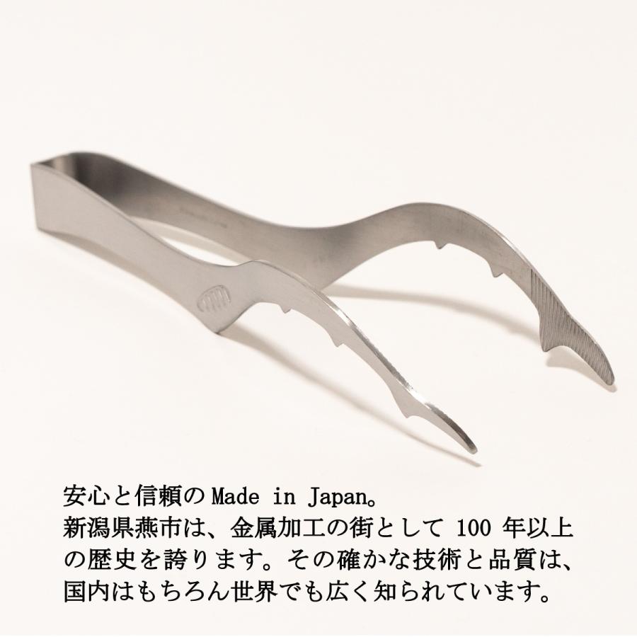クワガタトング  メタル 日本製 燕産 燕三条 カトラリー ステンレス 昆虫  クワガタ モチーフ 掴む つかむ サービング サラダ |  | 01