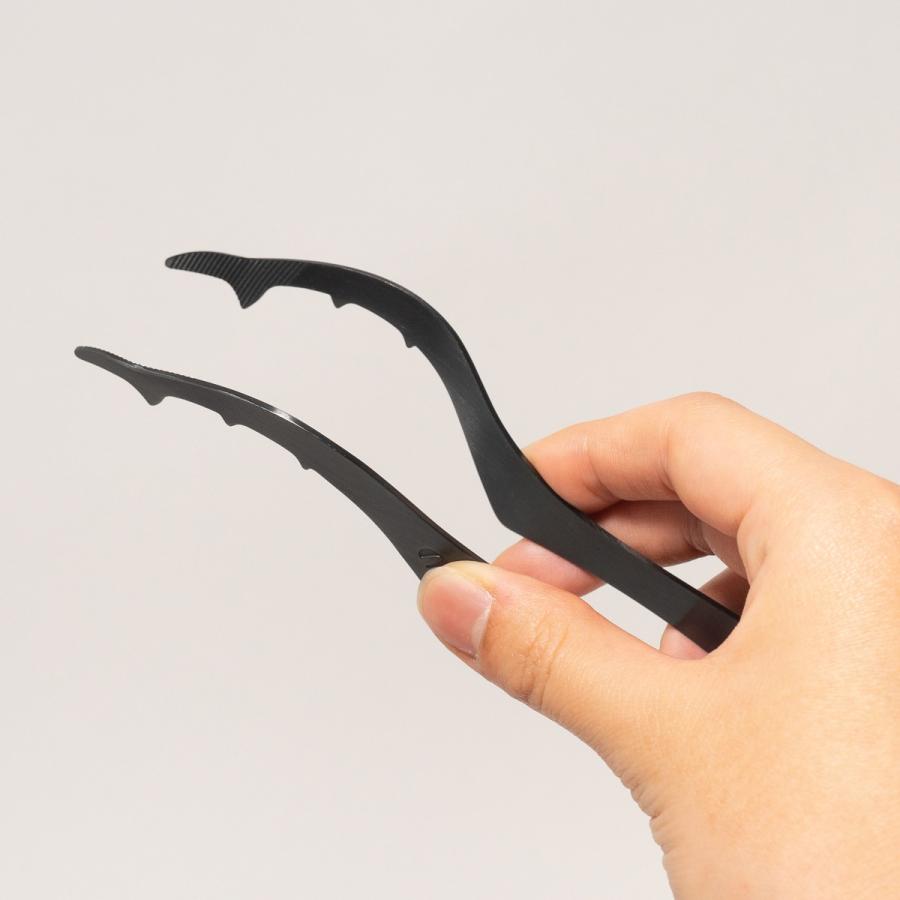 クワガタトング  ブラック 日本製 燕産 燕三条 カトラリー ステンレス 昆虫  クワガタ モチーフ 掴む つかむ サービング サラダ |  | 06