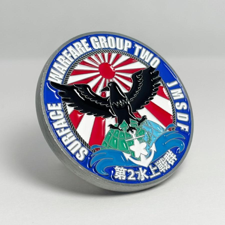 IPD2026 記念コイン 部隊識別コイン メダル 海上自衛隊 護衛艦 かが