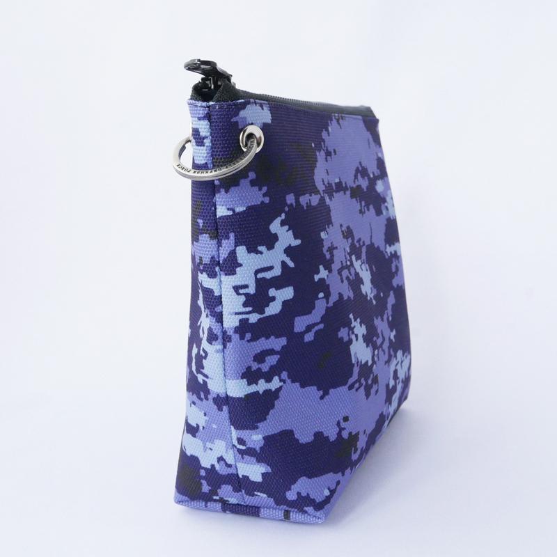 舟形ポーチ【海上自衛隊デジタル迷彩柄】[HUG-接ぐ-] 日本製 撥水 リサイクル糸 |  | 03