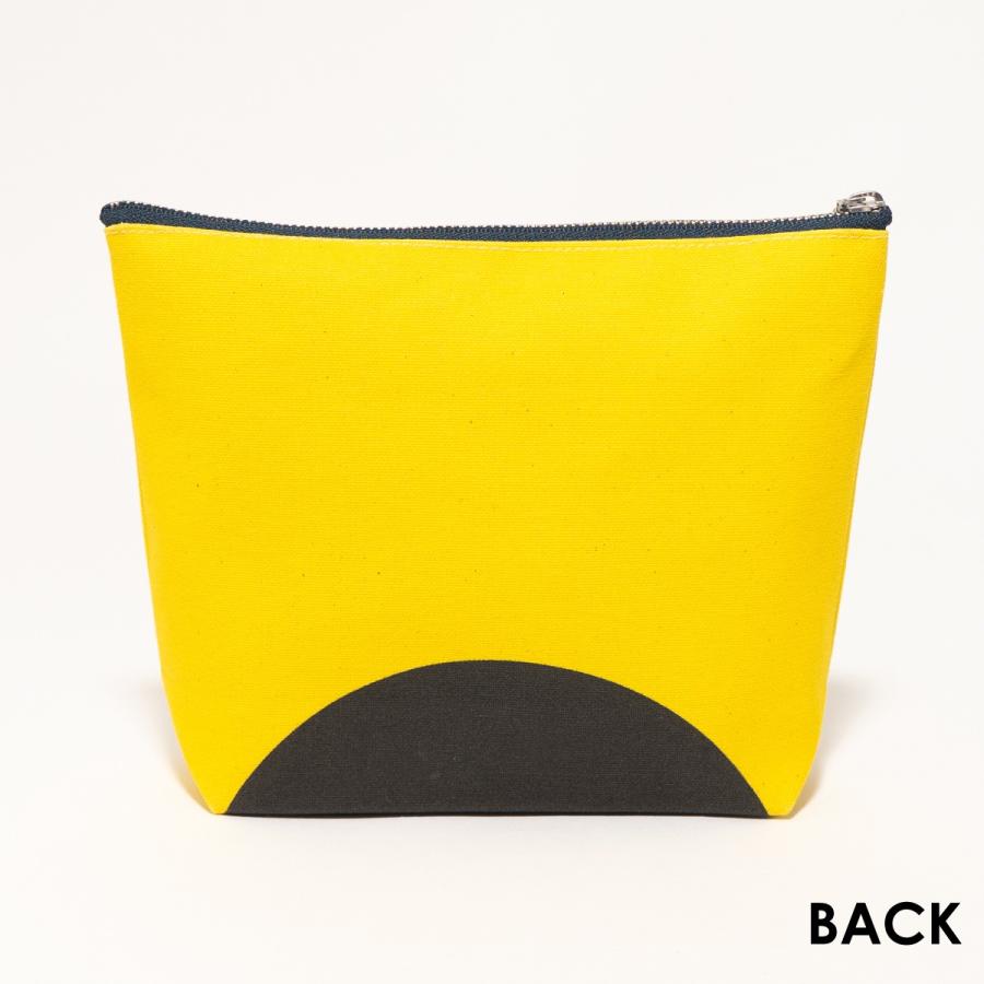 舟形ポーチ 【 旗ことば 「 I旗 」】[ HUG KURE LAB. -接ぐクレラボ-]   日本製 海上自衛隊 国際信号旗 富士金梅 呉市 土産 |  | 02