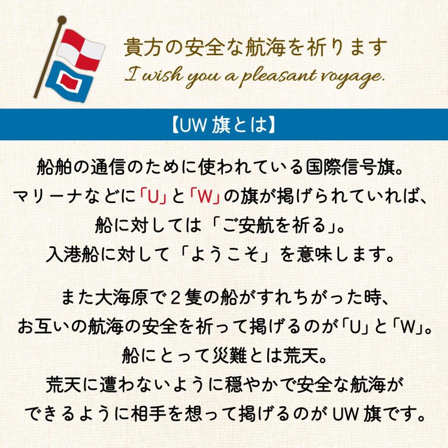 舟形 ミニ ポーチ 国際信号旗 旗ことば 「 UW旗 」[ HUG KURE LAB. -接ぐクレラボ-] 日本製 海上自衛隊 富士金梅 国産 帆布 呉市 職人 手作り ギフト プレゼント |  | 05
