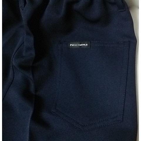 小学生制服ズボン B体 総ゴム平ゴム 5分丈 冬用 ノータック 紺色 ハーフ丈 学生服 半ズボン オールシーズン 撥水 洗える|seifukuomakase|03